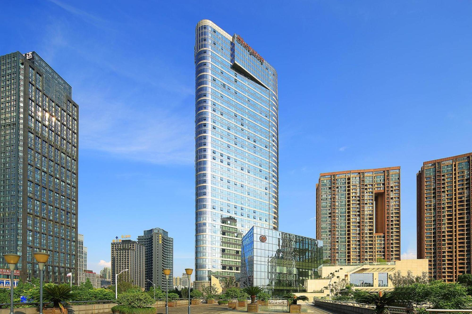 Sheraton Grand Hangzhou Binjiang Hotel Экстерьер фото