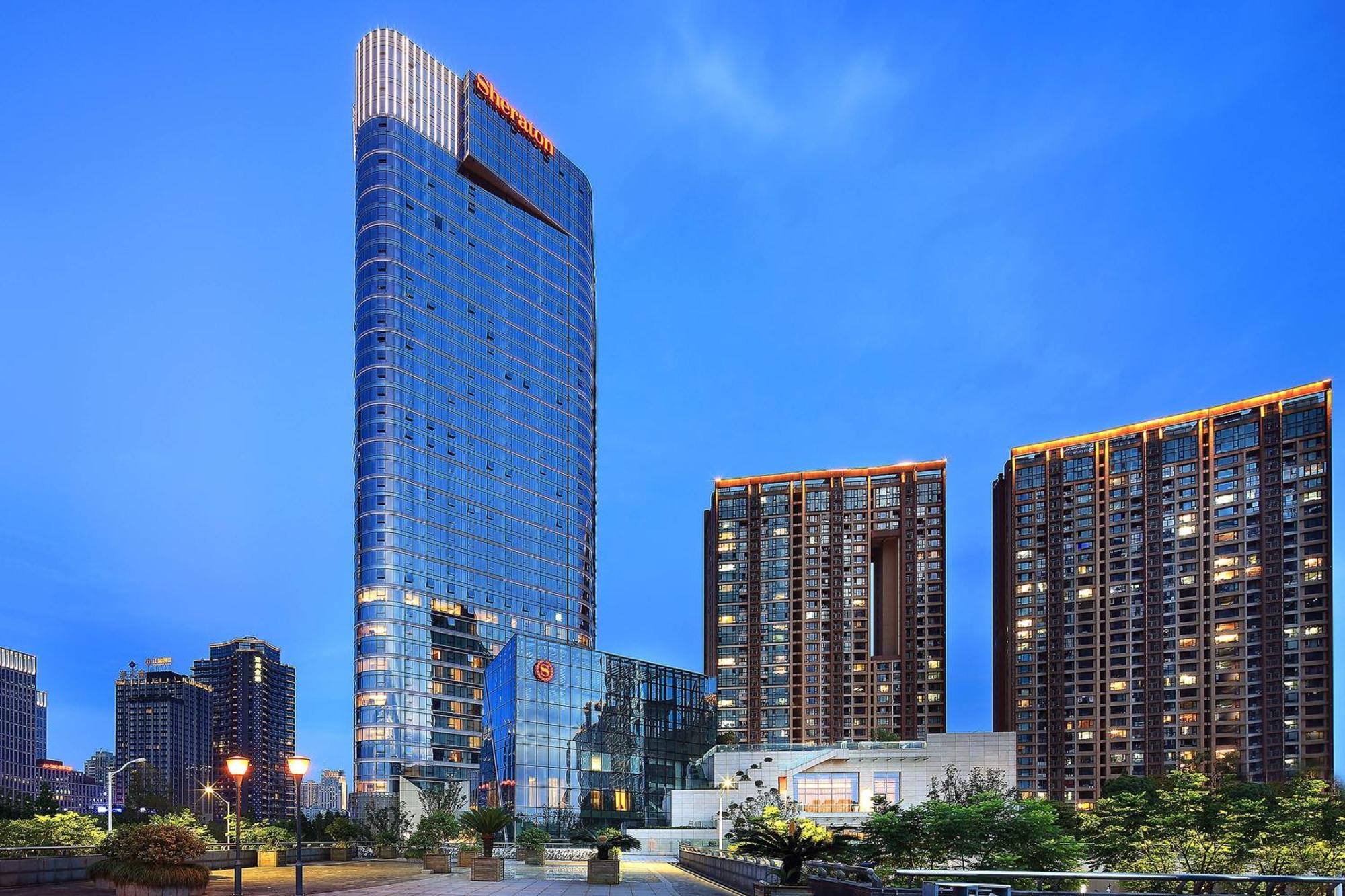 Sheraton Grand Hangzhou Binjiang Hotel Экстерьер фото