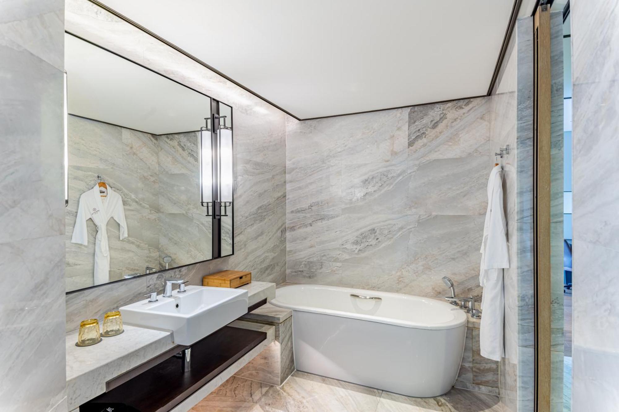 Sheraton Grand Hangzhou Binjiang Hotel Экстерьер фото