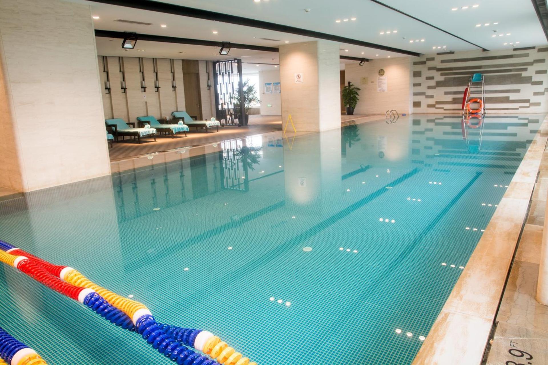 Sheraton Grand Hangzhou Binjiang Hotel Экстерьер фото