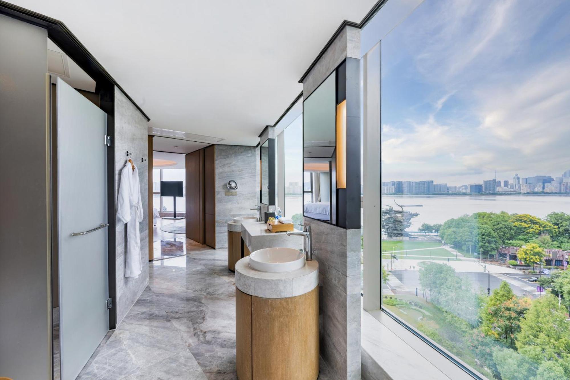 Sheraton Grand Hangzhou Binjiang Hotel Экстерьер фото