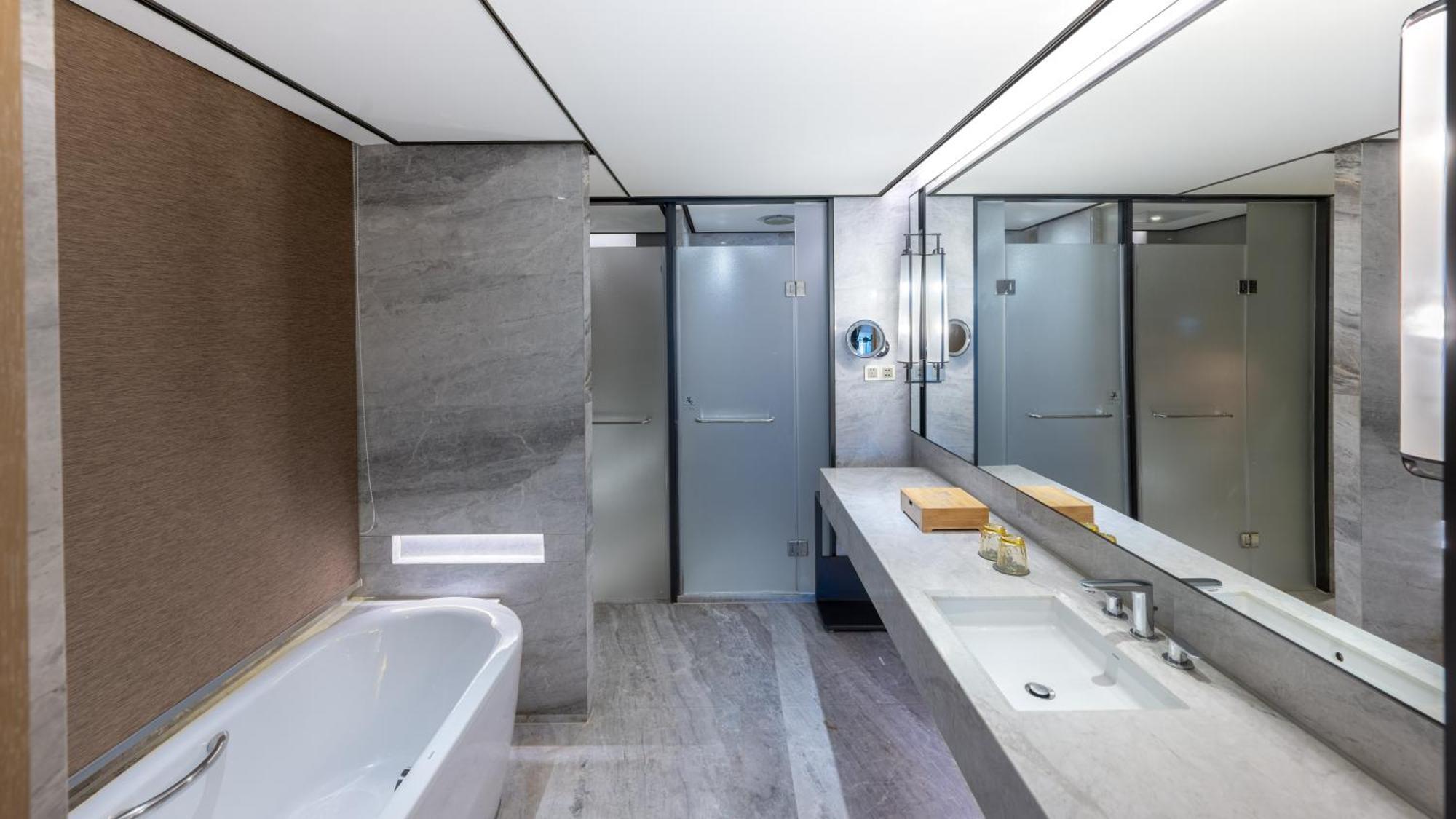 Sheraton Grand Hangzhou Binjiang Hotel Экстерьер фото
