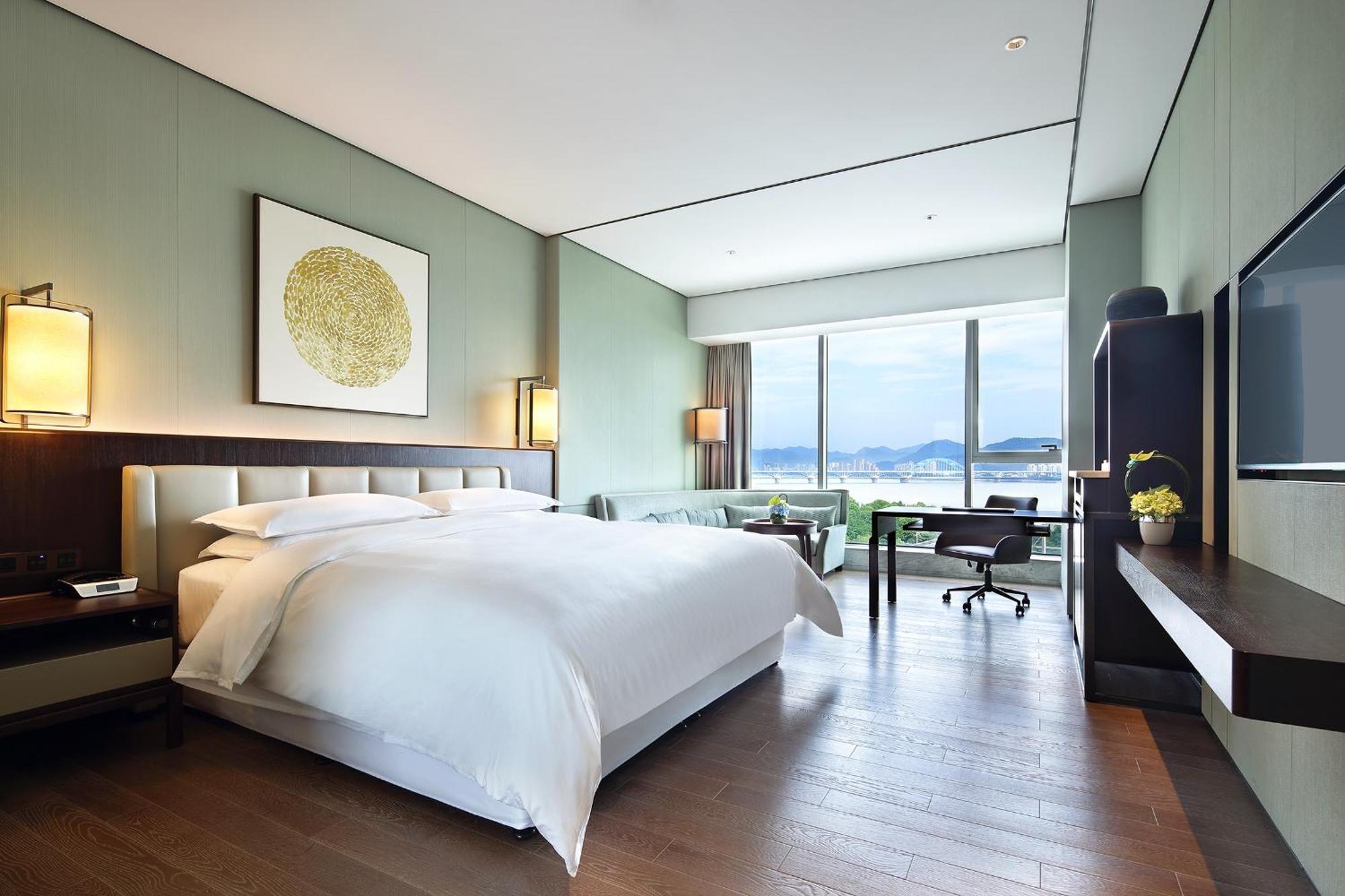 Sheraton Grand Hangzhou Binjiang Hotel Экстерьер фото