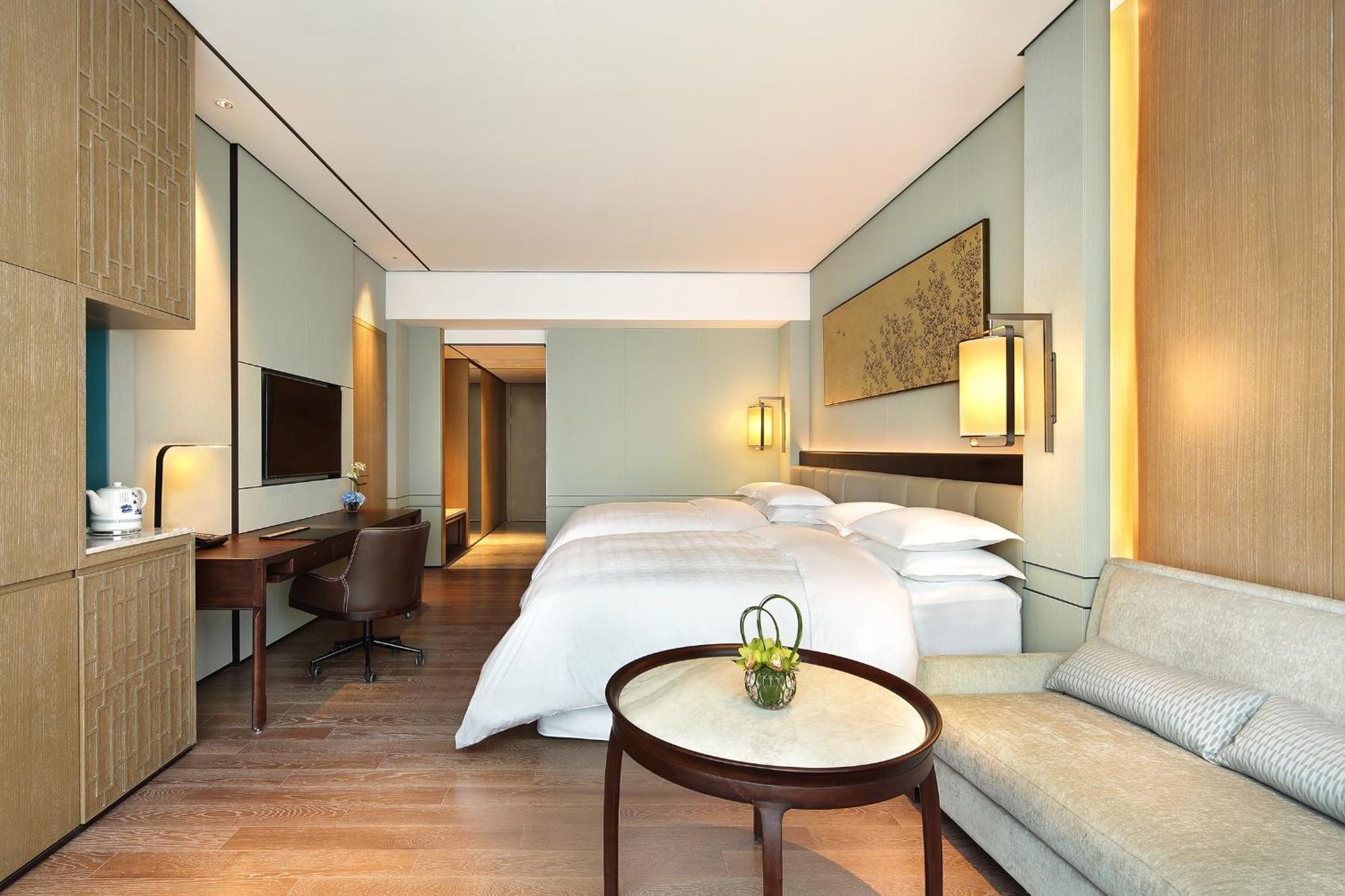 Sheraton Grand Hangzhou Binjiang Hotel Экстерьер фото