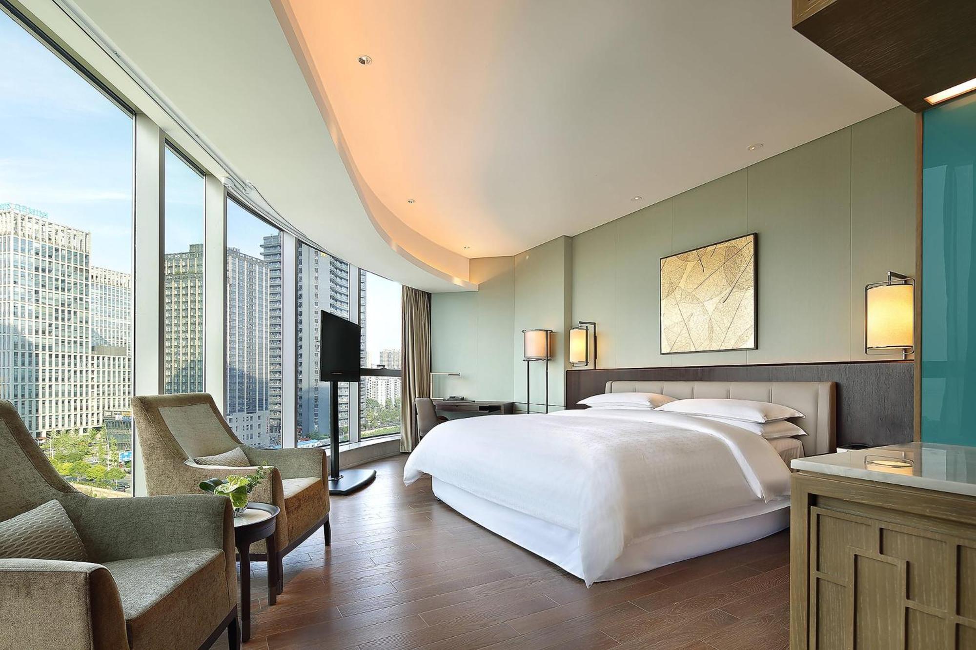 Sheraton Grand Hangzhou Binjiang Hotel Экстерьер фото
